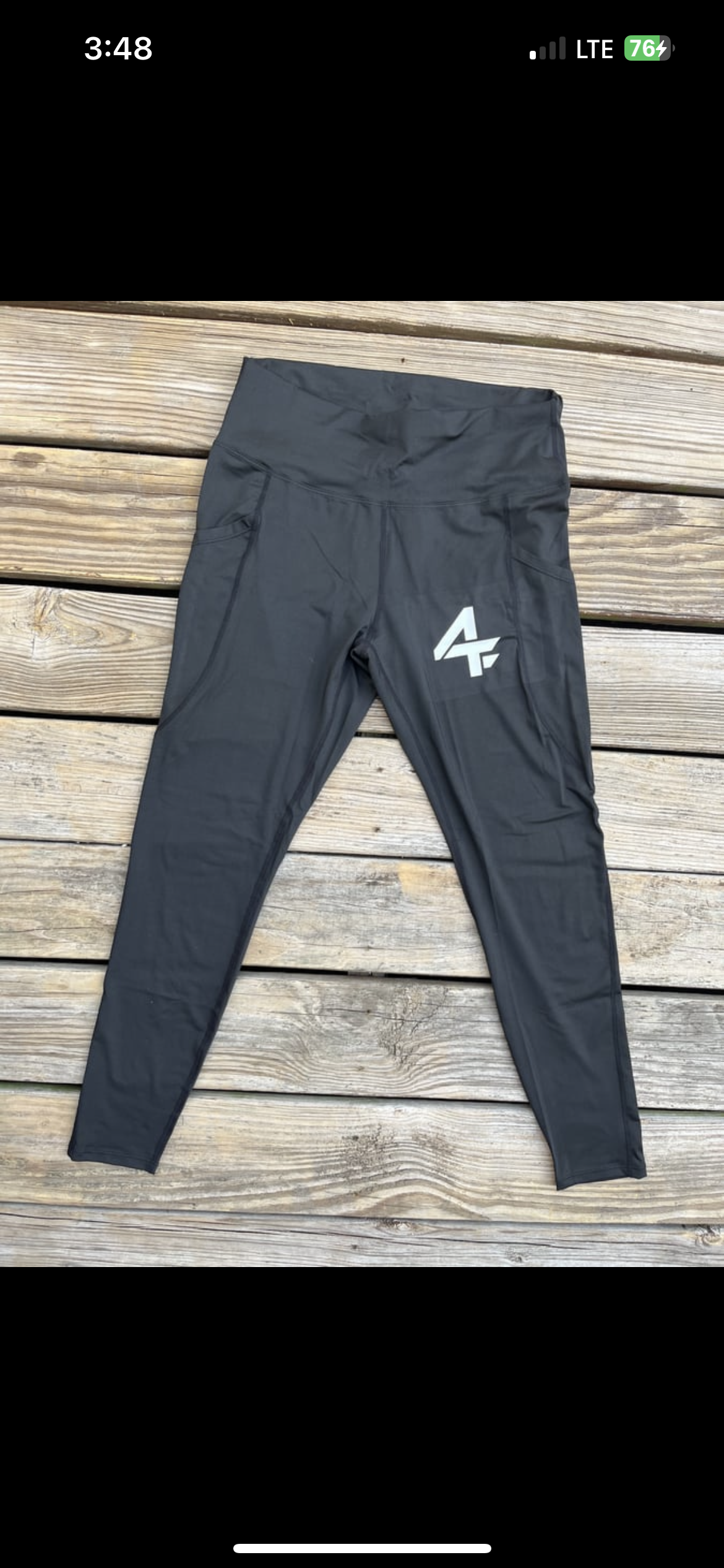 Women’s black leggings