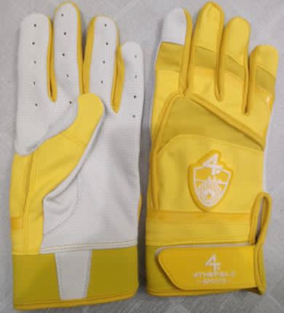 Yellow Batting Gloves