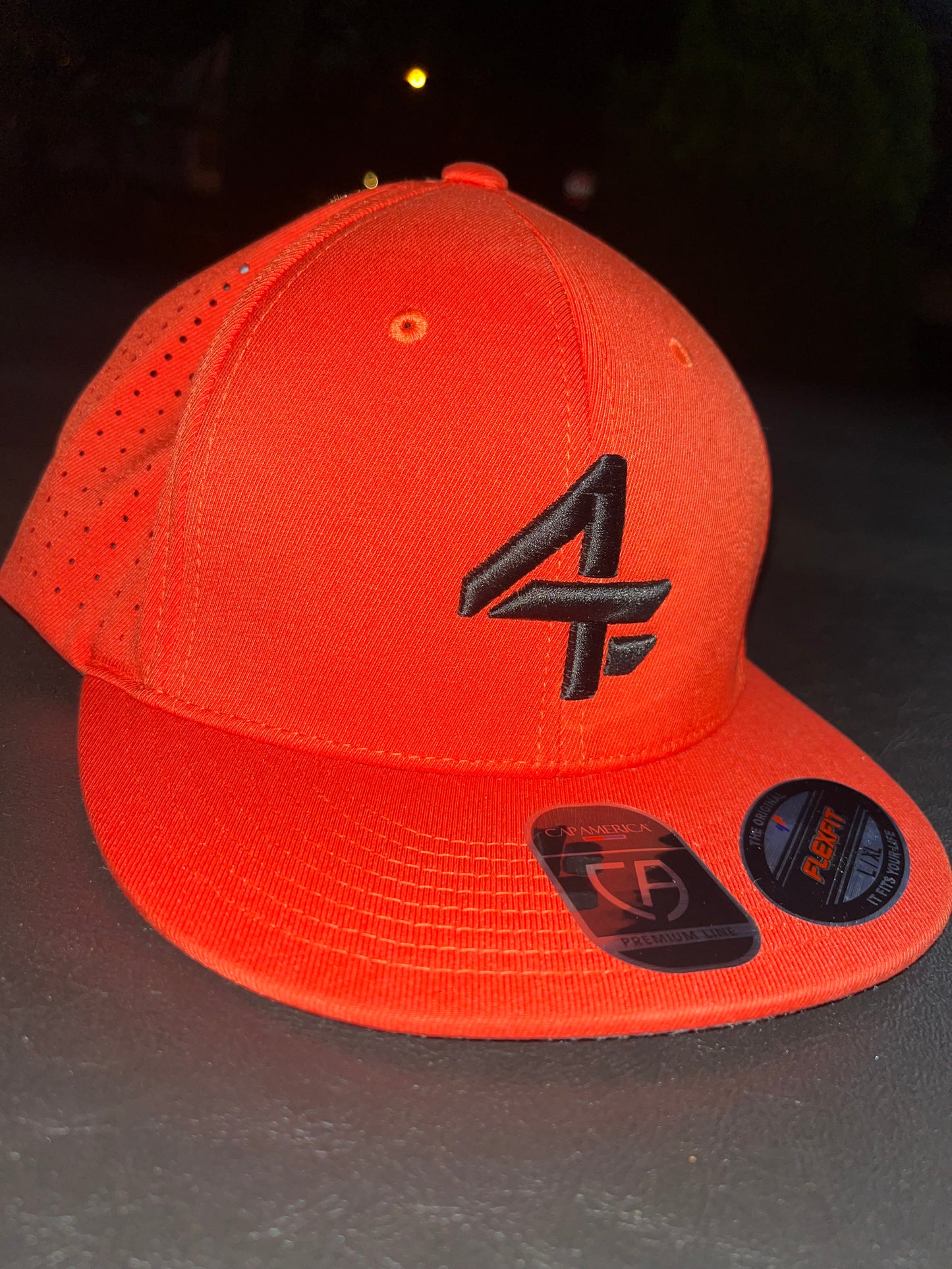 4TF Orange Flex Fitted