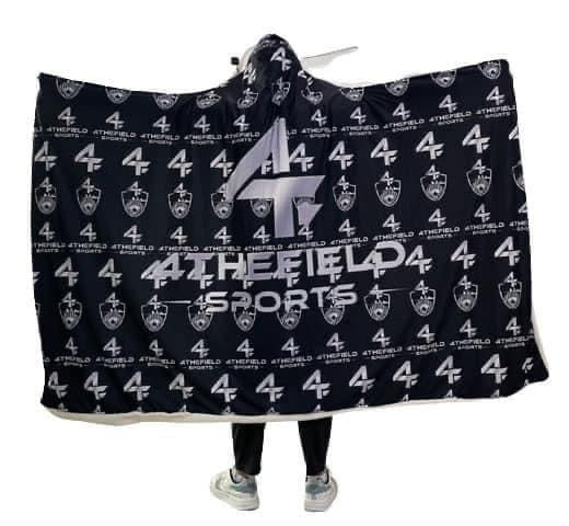 4TF Sherpa Hooded Blankets