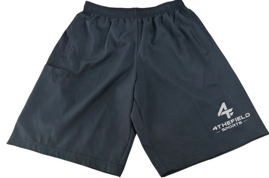 Black micro shorts