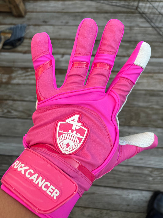 Breast Cancer Batting Gloves