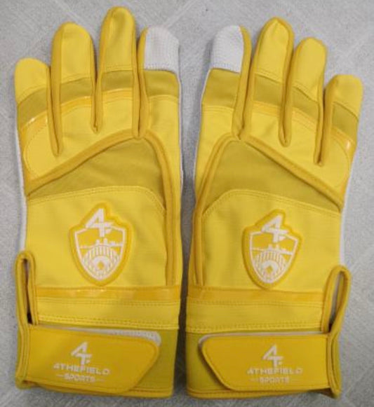 Yellow Batting Gloves